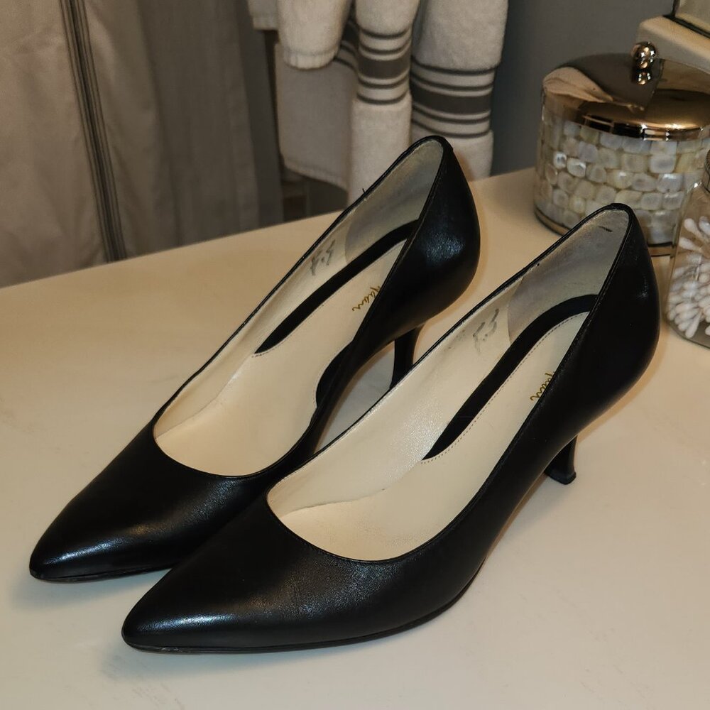 Cole Haan Black Leather Pumps - Size 8